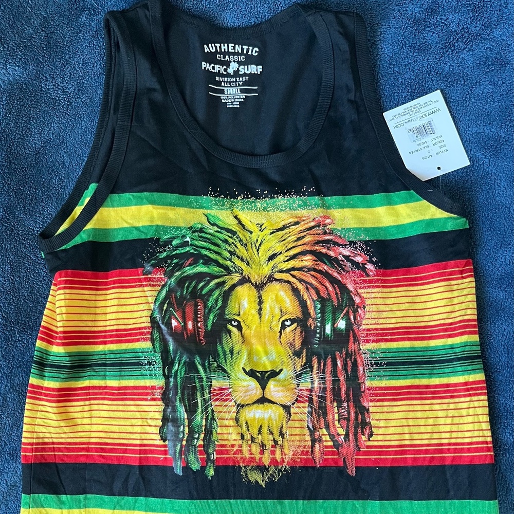 Pacific Surf Rasta Tank Top